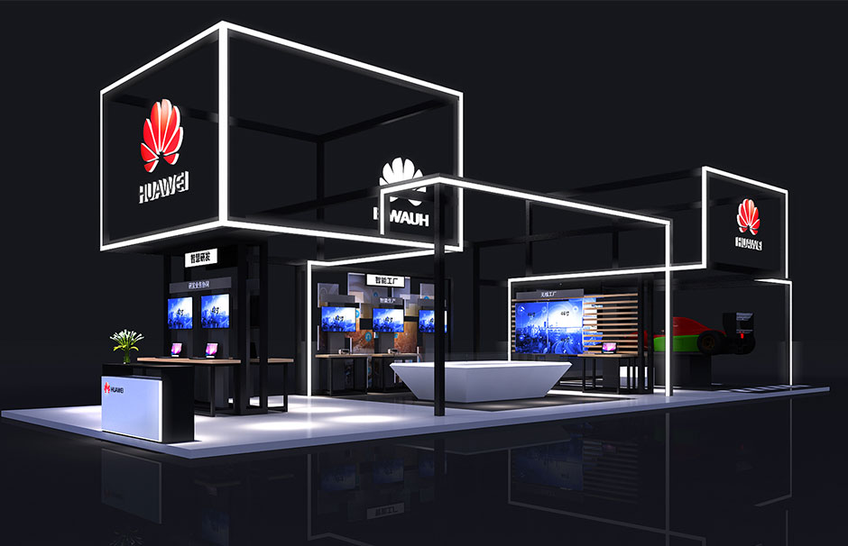 2017年天津智能大會--華為展臺(圖1)