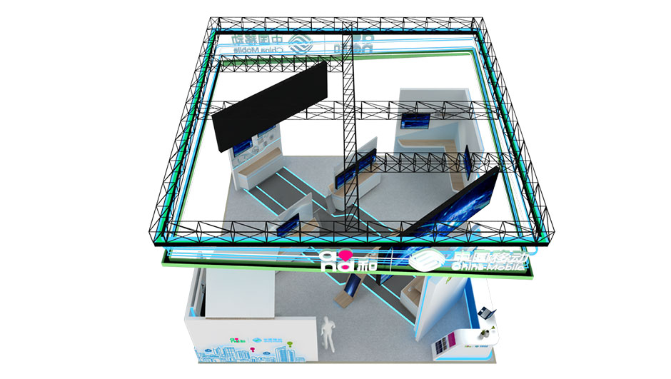 2017年天津智能大會(huì)--中國(guó)移動(dòng)展臺(tái)(圖4)